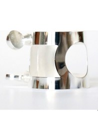 Resim Ardor Klarnet Bilezik Gümüş Kaplama 