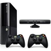 Resim Xbox 360 E 500 GB 90 Oyun Yüklü Konsol + 2 Kol + Kinect Sensör + Jtag (İthalatçı Garantili) 
