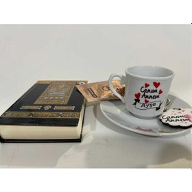 Resim ANNELER GÜNÜ HEDİYESİ KUTUDA CEP KUR-ANI KERİM FİNCAN ANAHTARLIK 