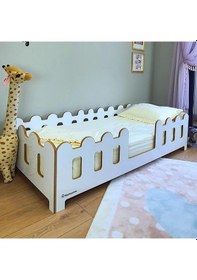 Resim Markaawm Markaawm Montessori Yatak Decco Çocuk Karyola Akçaağaç 