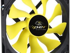 Resim Akasa "Viper" 12Cm S-Flow Yüksek Performanslı Sessiz Fan AK-FN059 