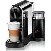 Resim Nespresso D145 Citiz Platinum Kapsüllü Kahve Makinesi Ve Süt Köpürtücü Aksesuar 