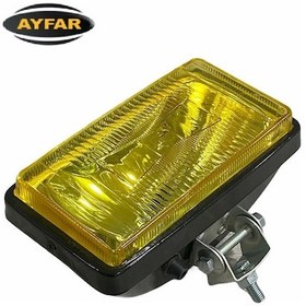 Resim Ayfar Sis Lambası Dikdörtgen Büyük Sarı Metal (kapaksız) (223*127 N11.7952 