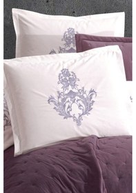 Resim Çeyiz Diyarı La Donna 10 Parça Çeyiz Seti Mürdüm Mürdüm 