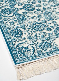 Resim Alanur Home Eko Trend Djt Yıkanabilir Kaymaz Taban 3 Lü Yatak Odası Takımı 744 Vintage Mavi 