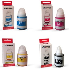 Resim Canon Tr4550 İçin 4 Renk 1 Takım Photoink Mürekkep Bk868198645583654550 Photoink 