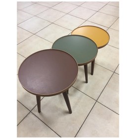 Resim 3'Lü Zigon Sehpa Tasarım - 16Mm Veya 18Mm 1.Kalite Mdf Tabla (440365891) 