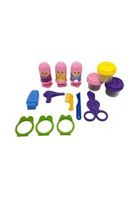 Resim Prenses Hair Studio Oyun Hamuru Oyun Seti Çok Renkli 