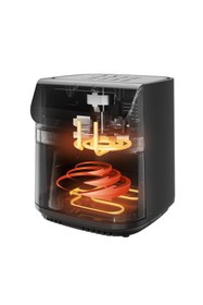 Resim ONVO OVFRY12 9 LT Alt-Üst Çift Rezistanslı AirFryer 