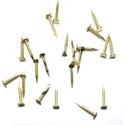 Resim Klips, Menteşe, Ayağı Çivisi 9mm Çelik - Sarı 100GR 