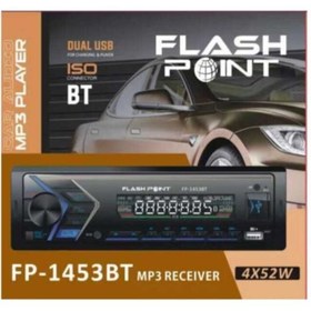 Resim flashpoint Aybakan Flashpoint Kaliteli Bluetooth Sd Kart Çift Usbli Oto Teyip Araba Teyibi Mp3 Fp-1453bt 