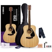 Resim Yamaha F310P Akustik Gitar Seti (Natural) 