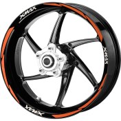 Resim Deeb X-Max Jant Şeridi Reflektif Beyaz Beyaz Model S 
