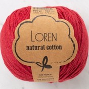 Resim Loren Natural Cotton Vişne Çürüğü El Örgü İpi - R099 - 33912 