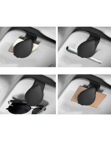 Resim Powermaster Araç Oto Içi Gözlük Ruhsat Tutucu Mıknatıslı Mandal Klips 