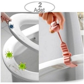 Resim 2 Adet Mantar Tasarımlı Klozet Kaldırma Aparatı Klozet Kapağı Tut 