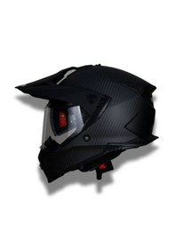 Resim Yohe FG601 Çift Vizör Full Face Motosiklet Kaskı Mat Siyah 