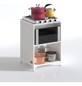 Resim Kenzlife ocak dolabı iclal byz 85x60x57 mutfak klasik setüstü ocak için modül 