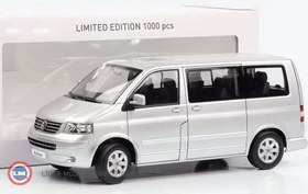 Resim 1:18 Norev 2003 Volkswagen T5 Multivan Silver 