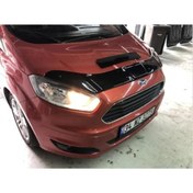 Resim NilparTuning Ford Courier Kaput Koruma Piano Black 2014- 