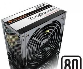 Resim W0103RE Toughpower 600W 14cm Fanlı Power Supply 