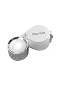 Resim Kuyumcular Göz Büyüteç Büyüteç Takı Büyüteç 30 X 21mm Kuyumcular - Gümüş 