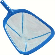 Resim 1 adet Mavi Havuz Skimmer Ağı ile Sap - Verimli Yaprak ve Kirlenmiş Malzeme Temizliği için İnce Ağı, Yüzme Havuzları ve Sıcak Banyolar için Dayanıklı Plastik Havuz Temizleme Aracı, Havuz Skimmer Ağı, Havuz Bakımı, Havuz Yanı Aksesuarı, Ergonomik Tasarım, Sağlam Yapı 