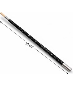 Resim OtoTech Mey Ithalat® 30 cm Siyah Payetli Sigara Tutacağı - 1920’LER Gatsby Parti Aksesuarı 