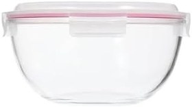 Resim Primanova Glasslock Yuvarlak Cam Saklama Kabı 1000Ml 