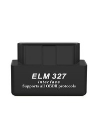 Resim Elm327 Siyah-elm327 V1.5 Obd2 Tarayıcı Elm 327 V 1 5 Bluetooth Uyumlu Obd 2 Oto Araba-v1.5 Tek Kart 