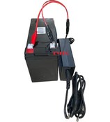 Resim Ncpline Atv Jeep Traktör Uyumlu 12 Volt 9 Amper Akü Ve Şarj Aleti 