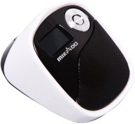 Resim Mikado MD-207 Beyaz/Siyah Mikro SD+Fm destekli Mini Speaker 
