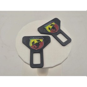 Resim Abarth Kemer Tokası , Abarth Araç Kemer İkaz , Kemer Bip Bip - 2 Adet 