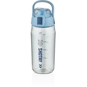 Resim Shotay ST-7206 600ml Mavi Plastik Matara 