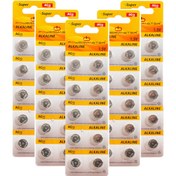 Resim Powermaster AG13 LR44 Kartela Alkaline Düğme Pil 10 x 5'li 