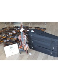 Resim Keman Tam Set 4/4 Eskitme Profesyonel Fix 