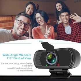 Resim XPCAM Web kamerası, HD Web Kamerası, 1080P, Gizlilik Deklanşörlü ve Tripod Standlı, Mikrofonlu Pro Streaming Web Kamerası, Geniş Ekran USB Bilgisayar Kamerası, PC, Mac Dizüstü Bilgisayar, Masaüstü Görüntülü 