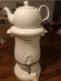 Resim Arçelik K 3285 P 2.5 L Elektrikli Semaver Sahra Beji (Teşhir) 