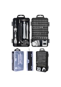 Resim Zhltools 117 Parça Profosyonel Cep Telefonu Tablet Laptop Tornavida Tamir Seti Siyah 