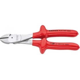 Resim Knipex 74 07 250 Ağır Tip Yan Keski, 250 Mm, Daldırma Izoleli Vde 
