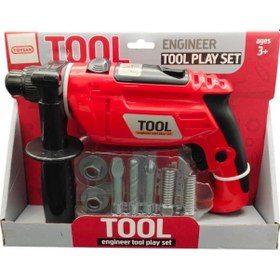 Resim Toysan Pilli Vidalı Matkap Tamir Seti 6912 