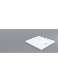 Resim Shower Slimflat Kare Duş Teknesi 90X90 Cm 