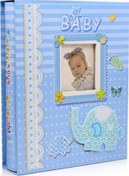 Resim 200'lük 10x15cm. Kutulu Bebek Fotoğraf Albümü 