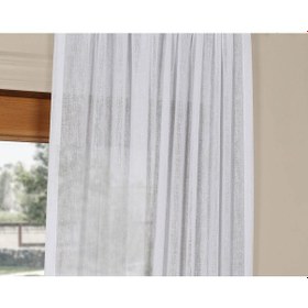 Resim Evdepo Home Kullanıma Hazır Keten Tül Perde (541074505) 