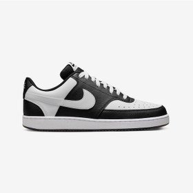 Resim Nike Court Vision Low Erkek Günlük Spor Ayakkabı Hm9862-001 Siyah - Beyaz 
