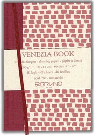 Resim Fabriano Venezia Çok Amaçlı Eskiz Çizim Defteri 200 G 10x15 CM 