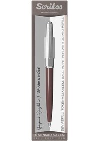 Resim Scrikss 78 Metropolis Tükenmez Kalem Bordo 