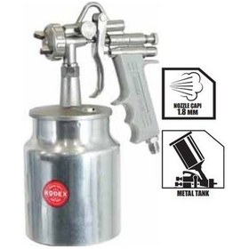 Resim Rodex BSC70 10 RHT14011 Alttan Depolu Boya Tabancası 1000 MM 
