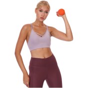 Resim Nike DD1066-501 Yoga Dri-Fit Indy Kadın Sporcu Sütyeni 