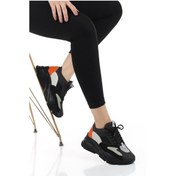 Resim Kecnov Kadın Siyah Spor Ayakkabı Siyah 